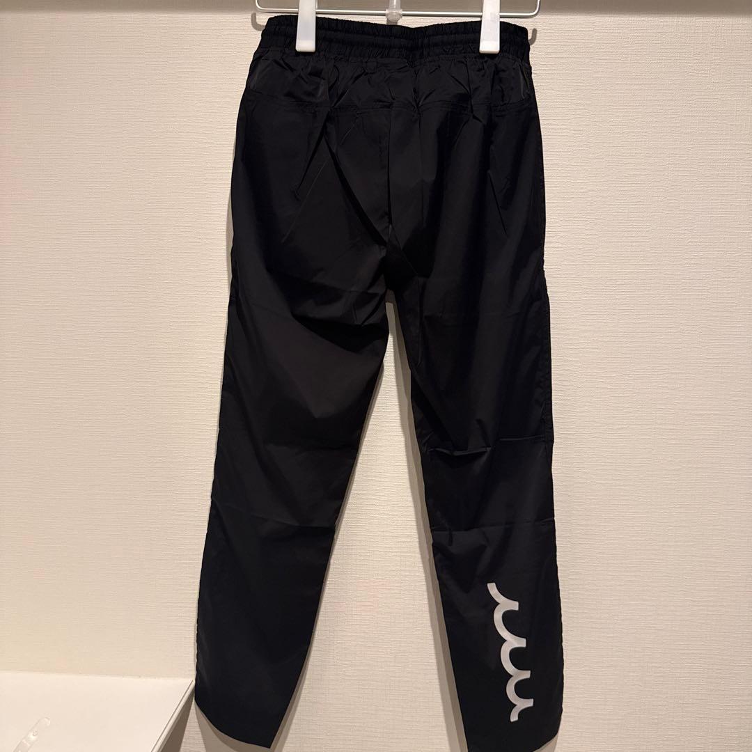 タグ付！ストレッチナイロンパンツ　ブラック　M