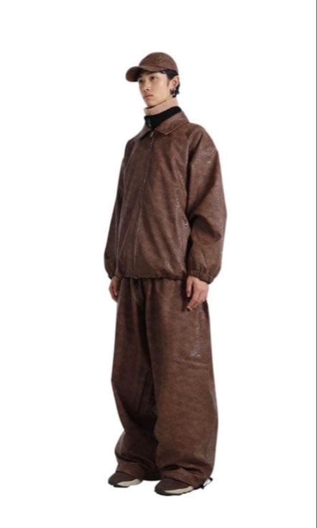 [3セットアップ] DSxBS BROWN LEATHER 3PEACE
