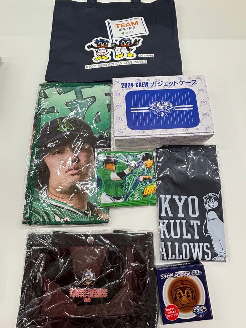 ヤクルトスワローズ つば九郎グッズ ・スワクルー入会特典 来場者特典 計24点