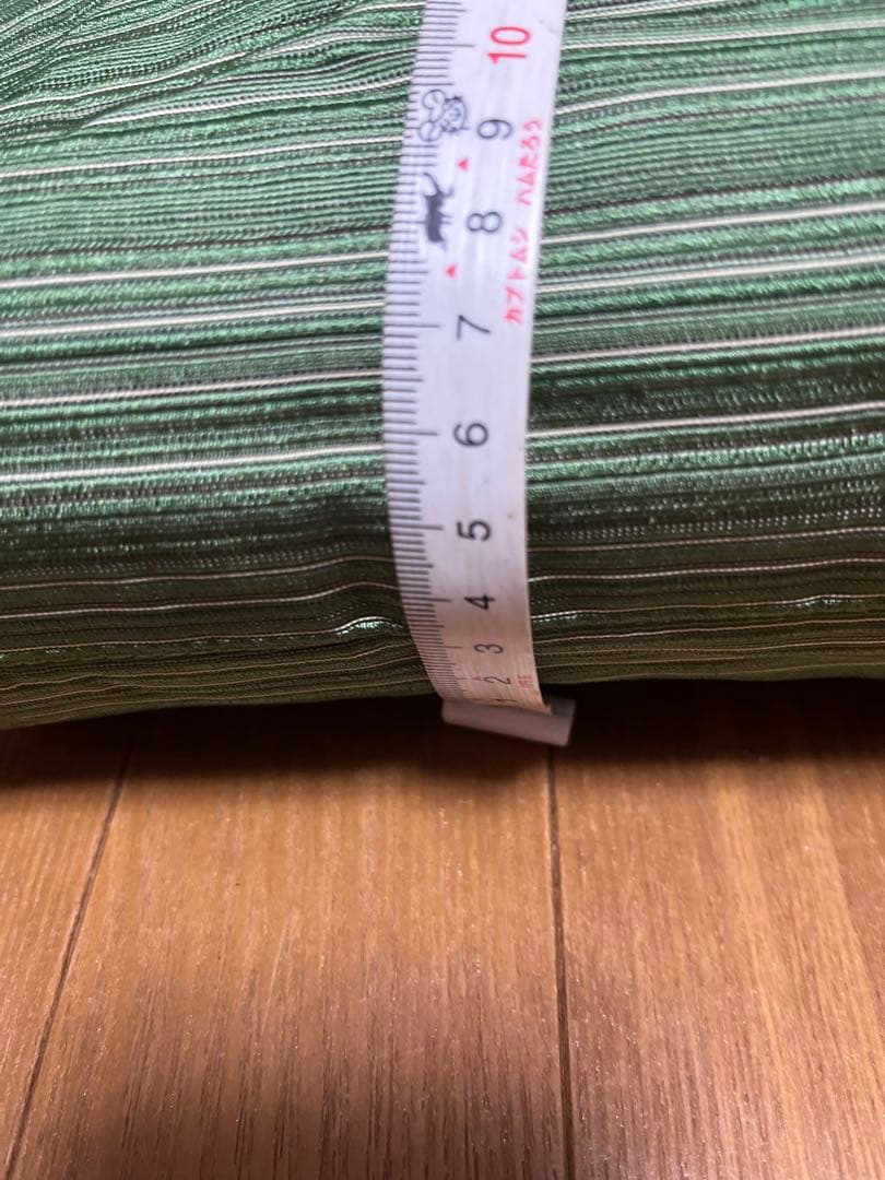 高級緑色の花瓶刺繍座布団5枚セット