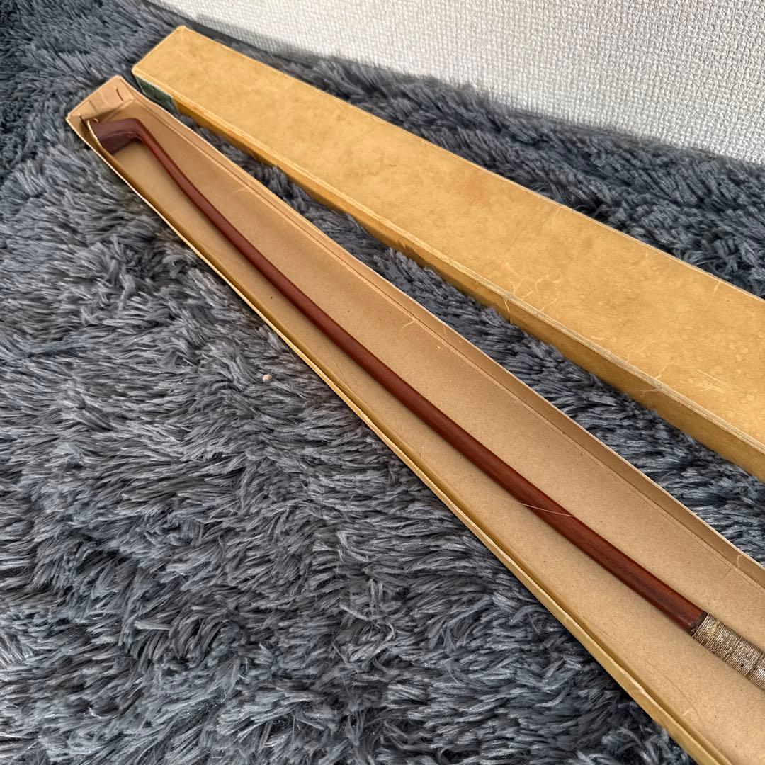 SUGITO コントラバス用 弓 弦楽器 bow 箱付き