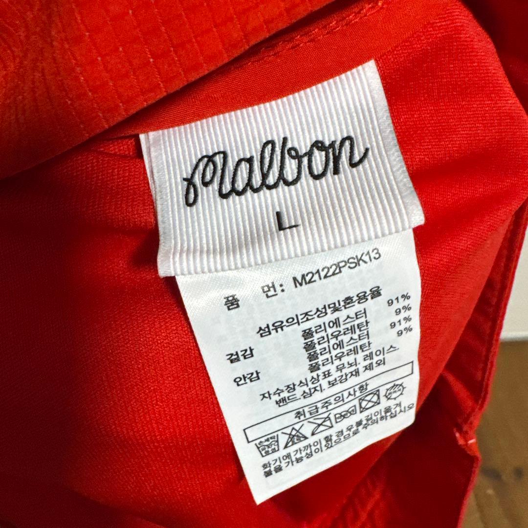 マルボン　プリーツスカート　Lサイズ　レッド
