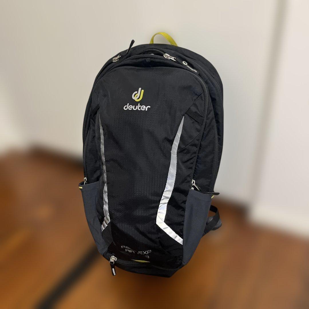 新古美品！deuter Race EXP AIR 14+3 リュック雨カバー付き