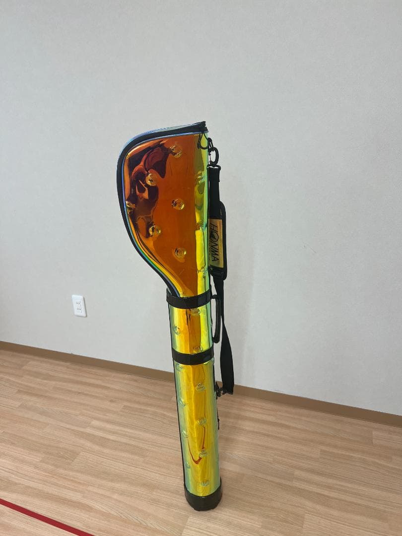 【美品】ホンマ　キャディバッグ オーロラ
