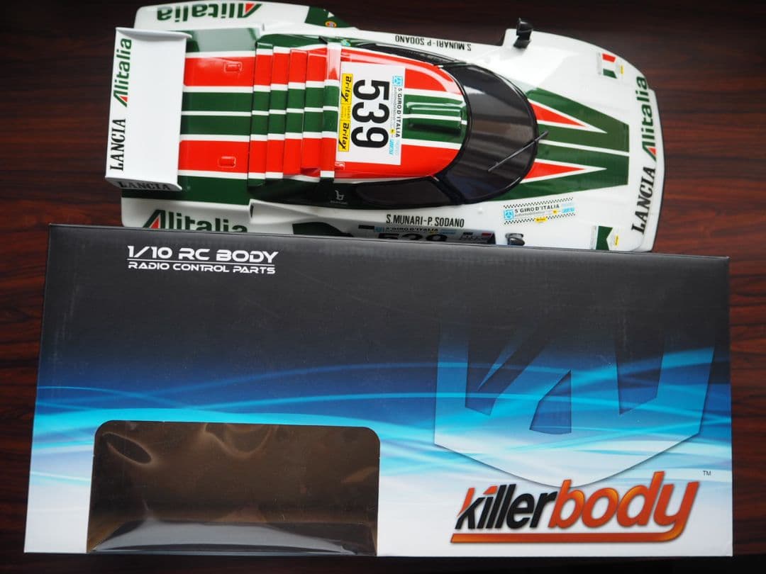 新品未使用　killerbody ランチア ストラトス 塗装済み完成品 １/10