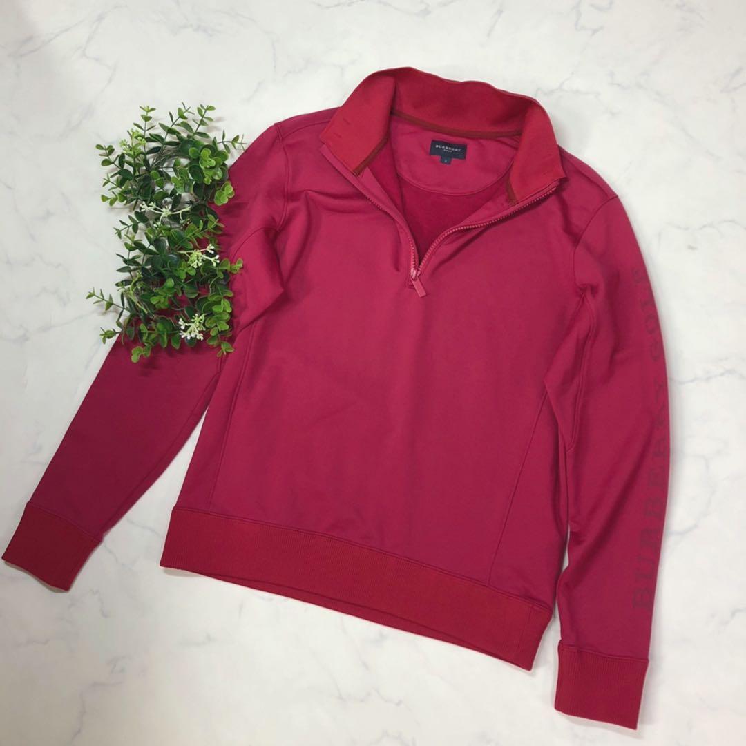 BURBERRYバーバリーゴルフの秋冬ゴルフウェアトレーナー