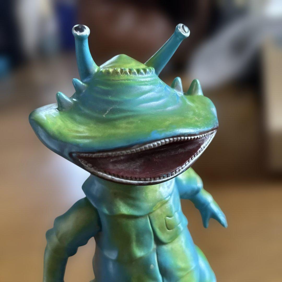 カネゴン ソフビ 当時物