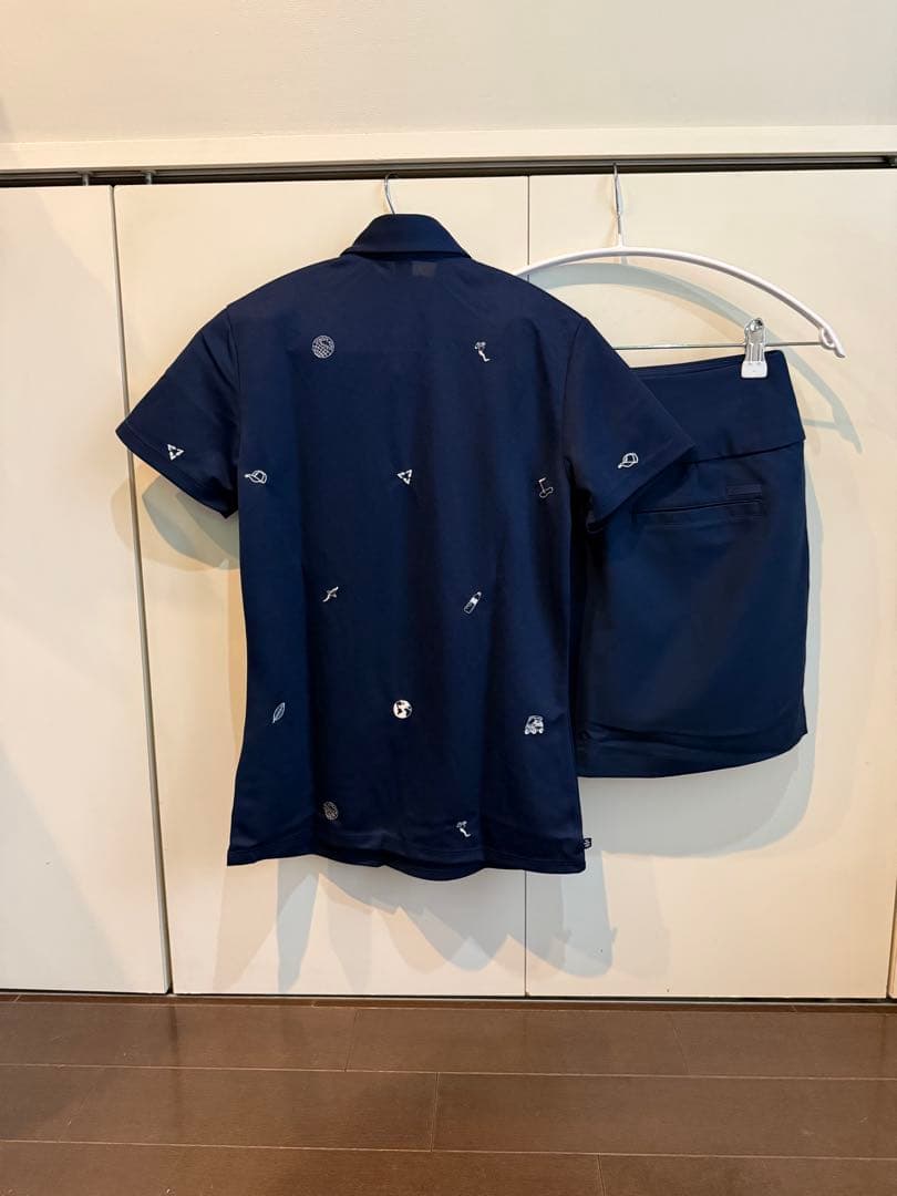 新品　adidas S セットアップ　上下セット　ネイビー