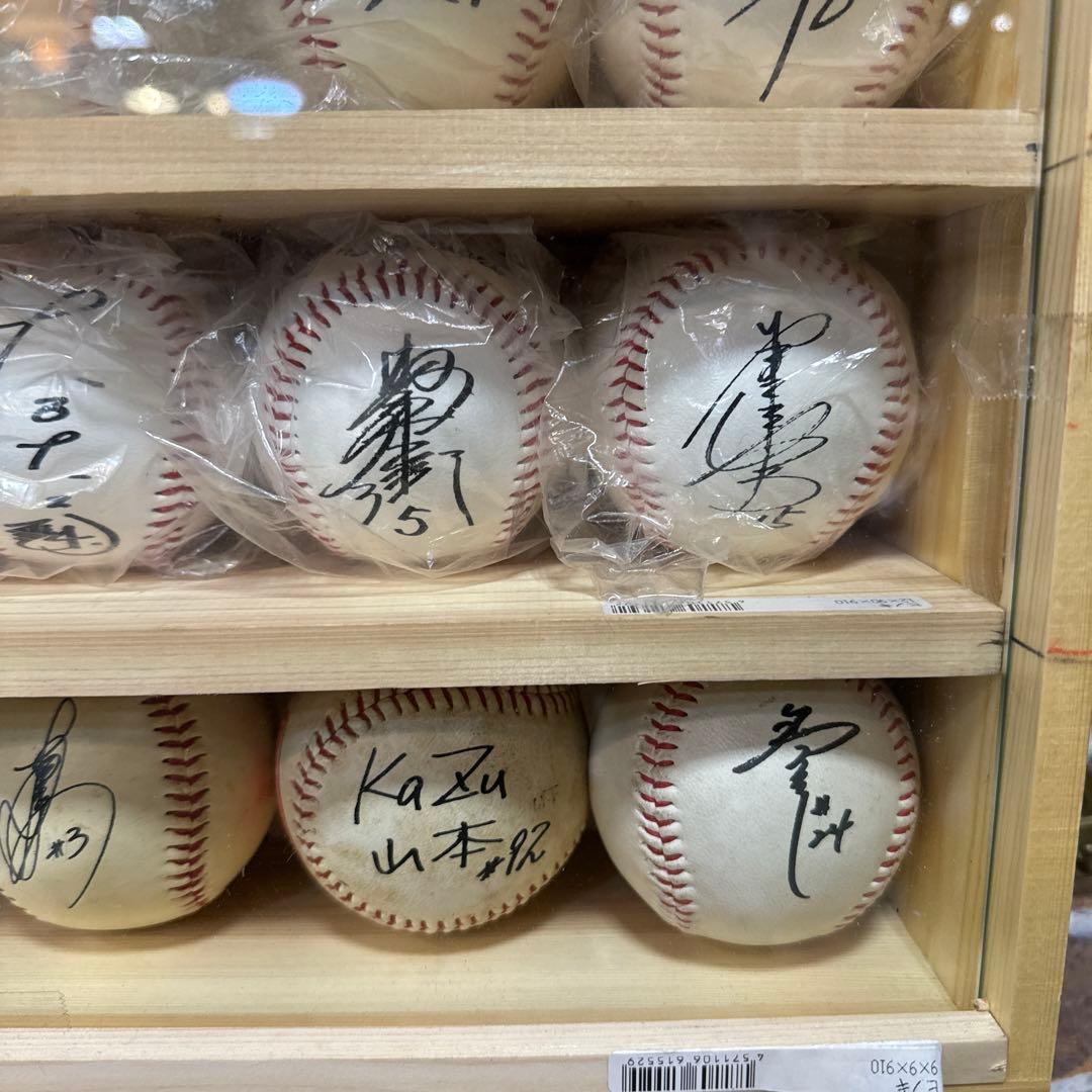 大阪近鉄バファローズ サインボール 15個セット ケース付