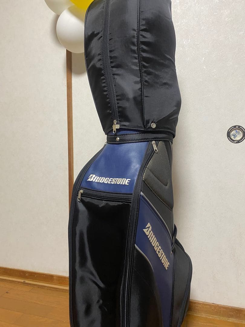 BRIDGESTONE キャディバッグ 青黒