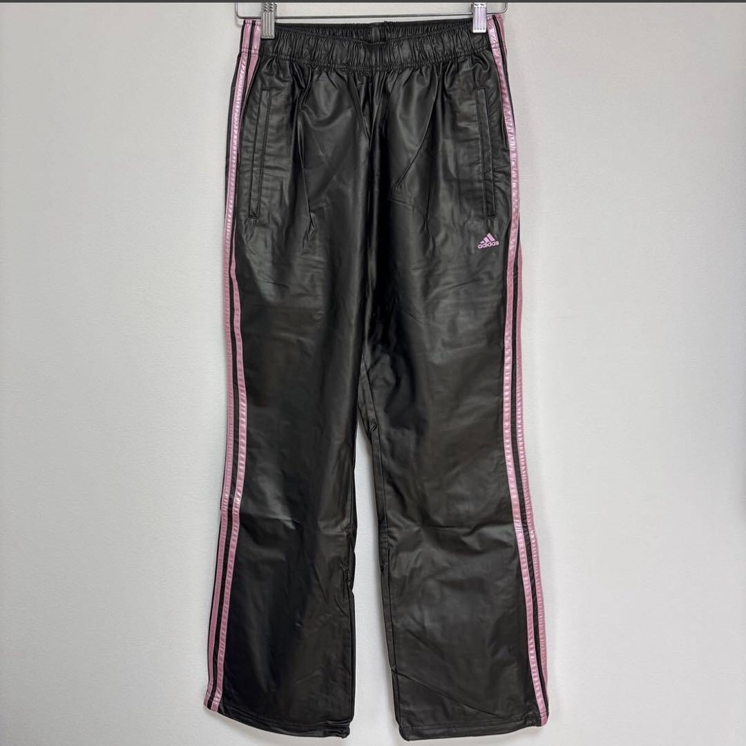 adidas アディダス セットアップ 上下セット ラミネート加工 サウナスーツ