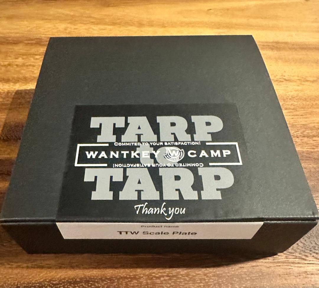 バーベキュー・調理用品 TARPtoTARP WANTKEYCAMP TTW Scale Plate