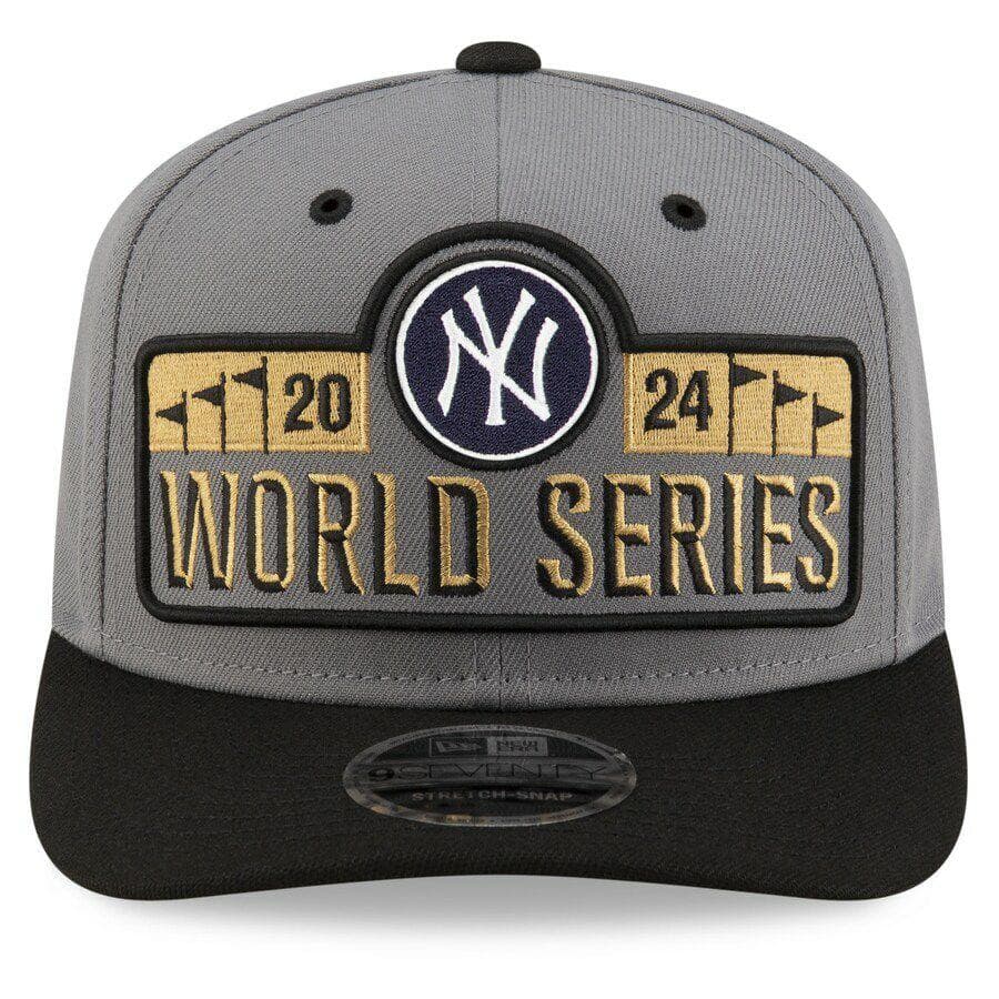 NYヤンキース2024ポストシーズン2回優勝時選手着用９シリーズ2組限定CAP