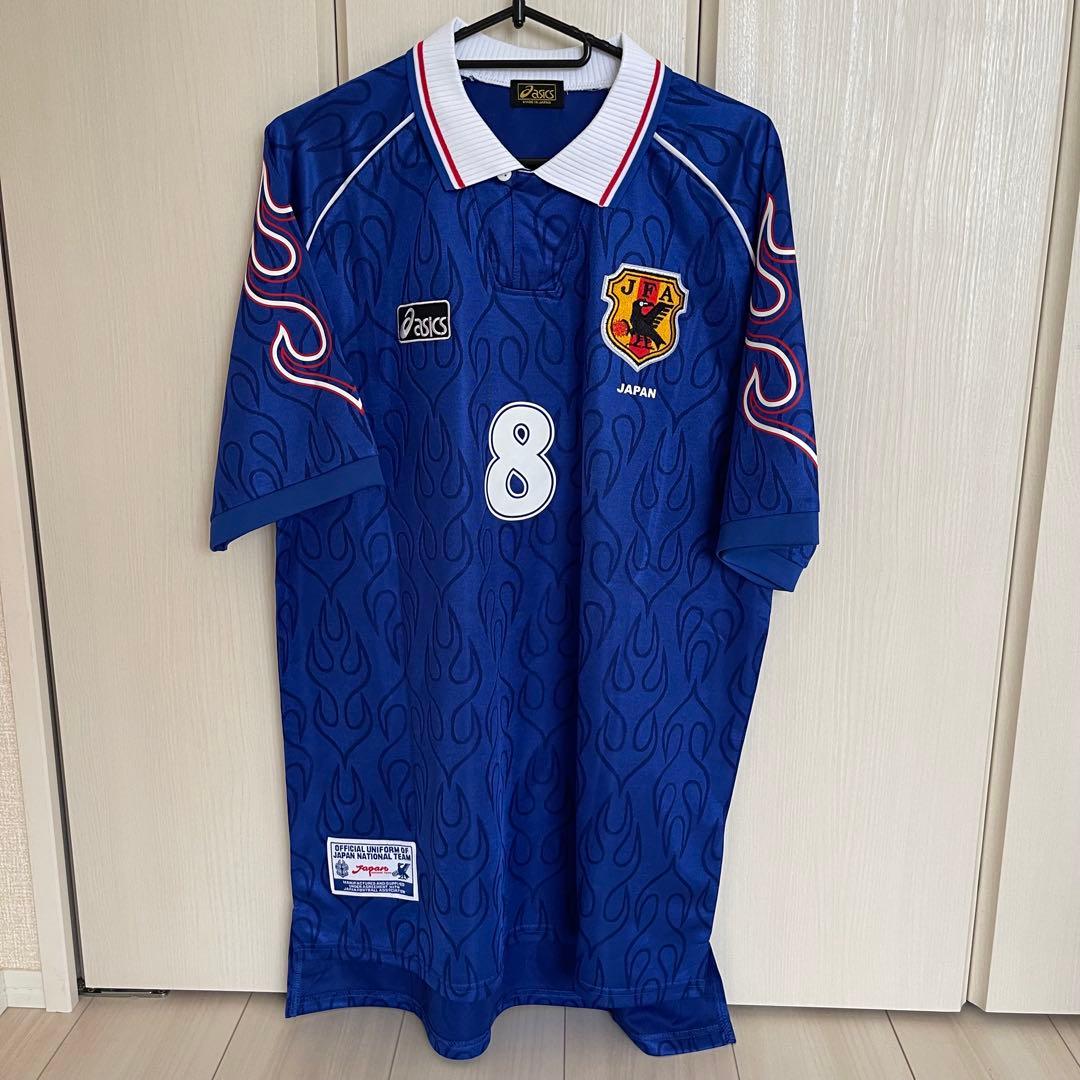 日本代表1998中田サッカーユニフォームfootball NAKATA