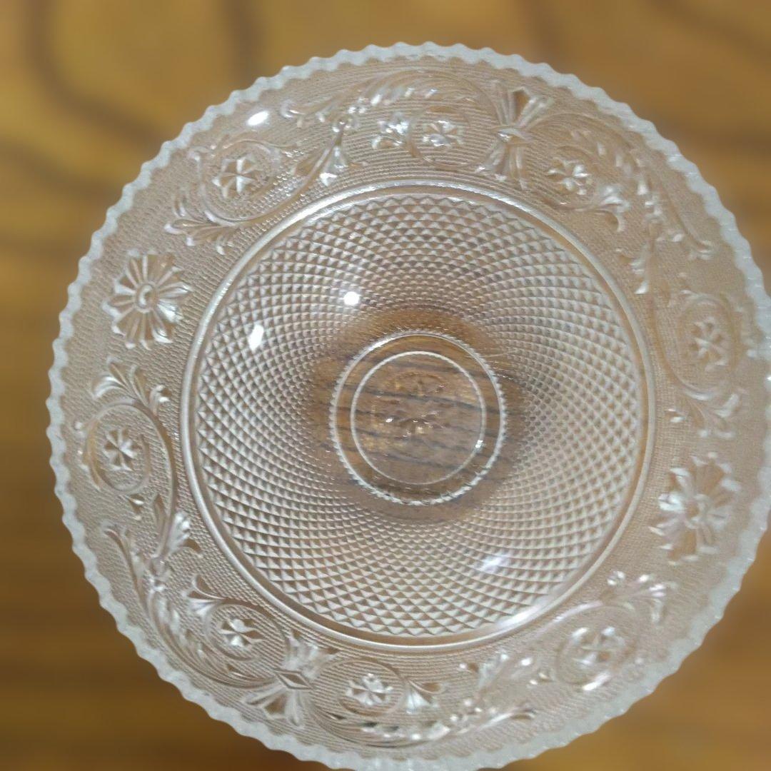 【る934】バカラ　Baccarat　クリスタル　ボウル　アラベスク