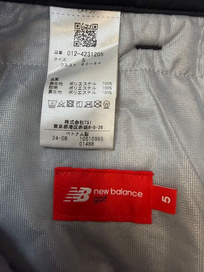 New Balance ゴルフパンツ 厚手 5