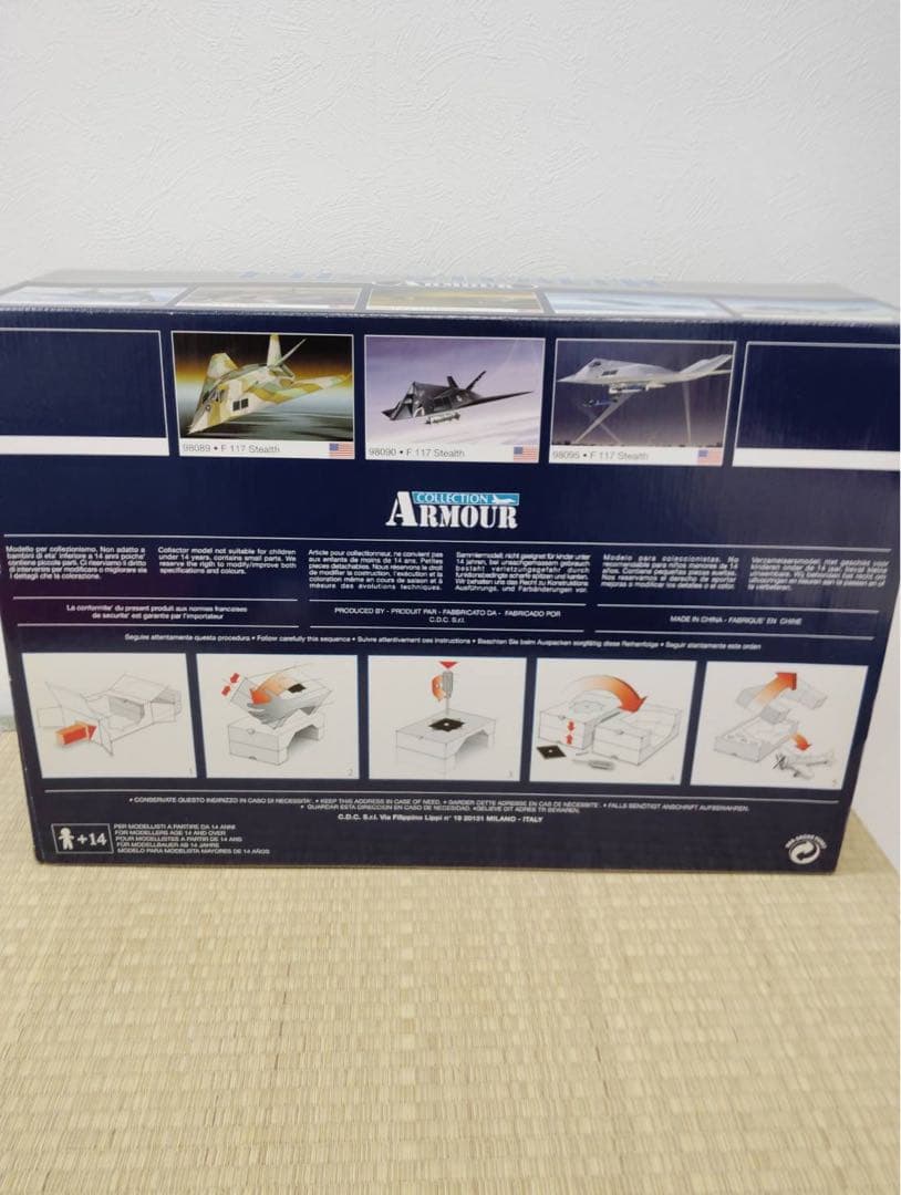 Franklin mint F117 ステルス　メタルダイキャスト 1:48