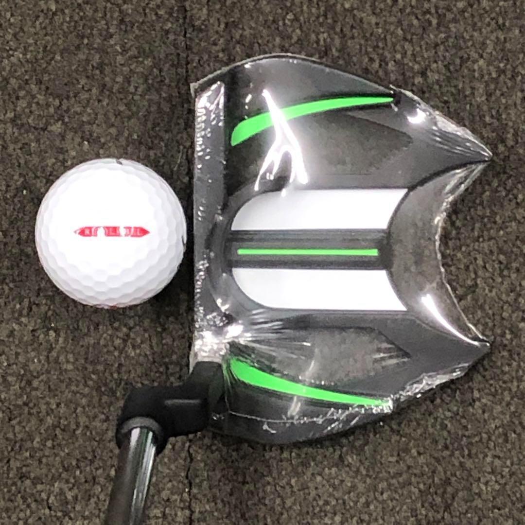 【新品】極太グリップと大型ヘッドの安定感抜群のカッコいいダイナミクスパター