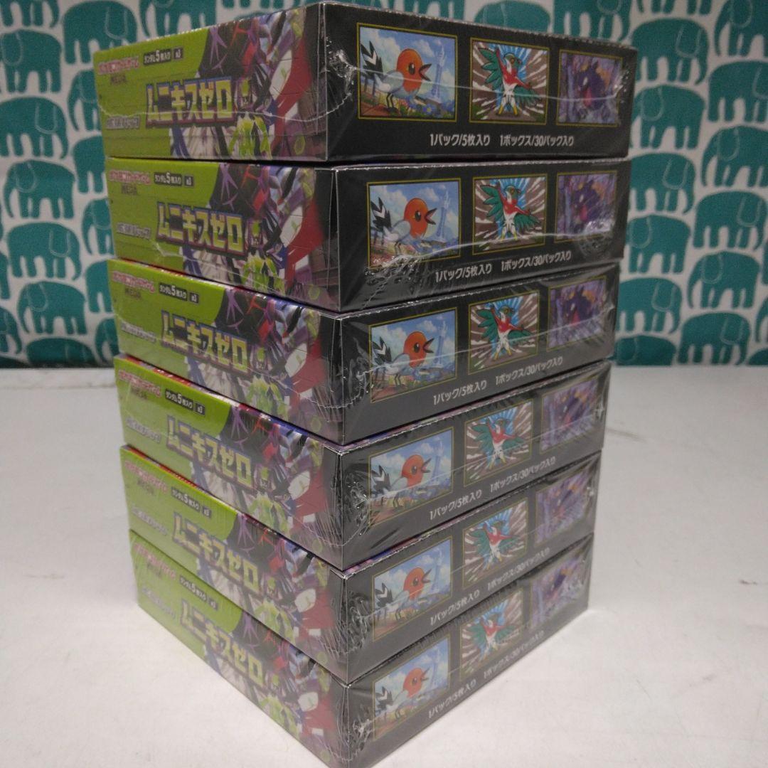 ポケモンカードゲーム　ムニキスゼロ　シュリンク付き　6box