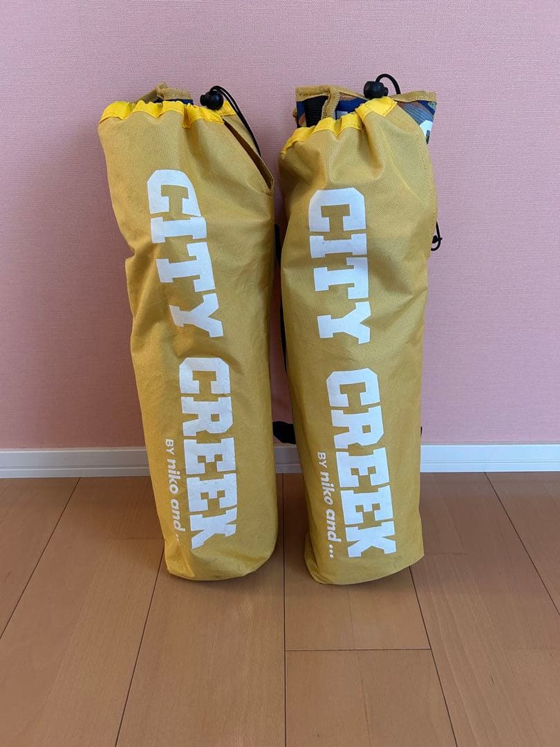 ニコアンド×シティークリーク×カングー　折りたたみ椅子　2脚セット
