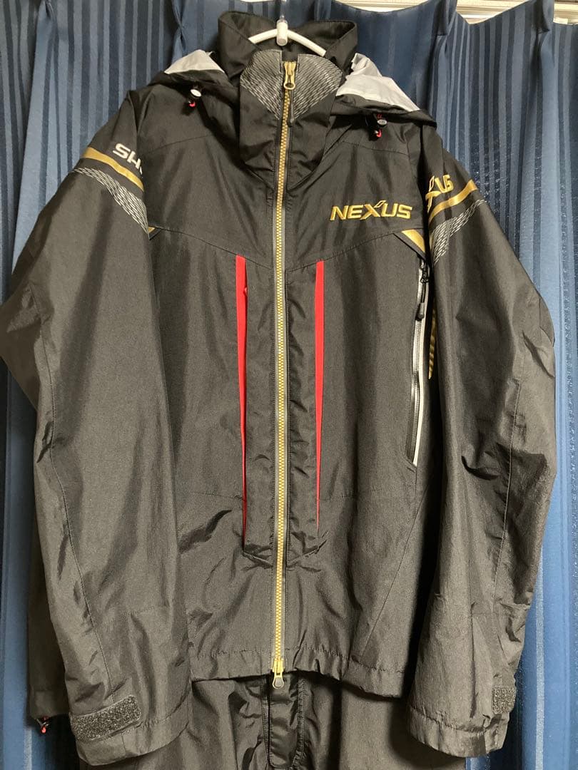 シマノ　NEXUS DSタフレインスーツ　RA-124S ブラック　Lサイズ