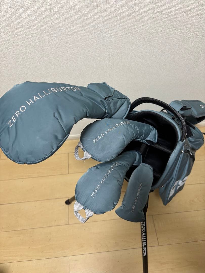 ZERO HALLIBURTON キャディバッグ クラブカバーセット