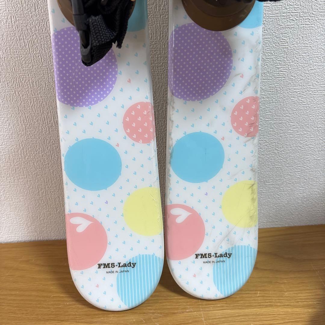 レディースショートスキーセット　Kissmark 99cm Hart 23cm