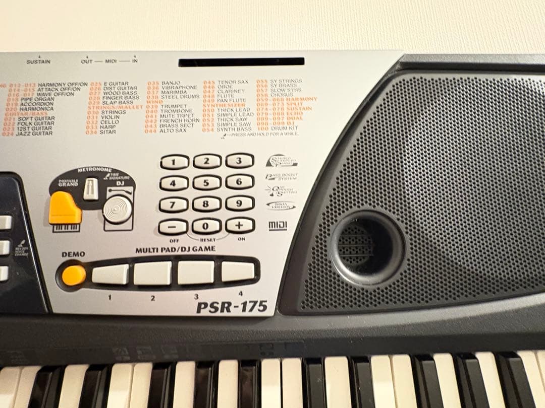 Yamaha PSR-175 キーボード・電子ピアノ
