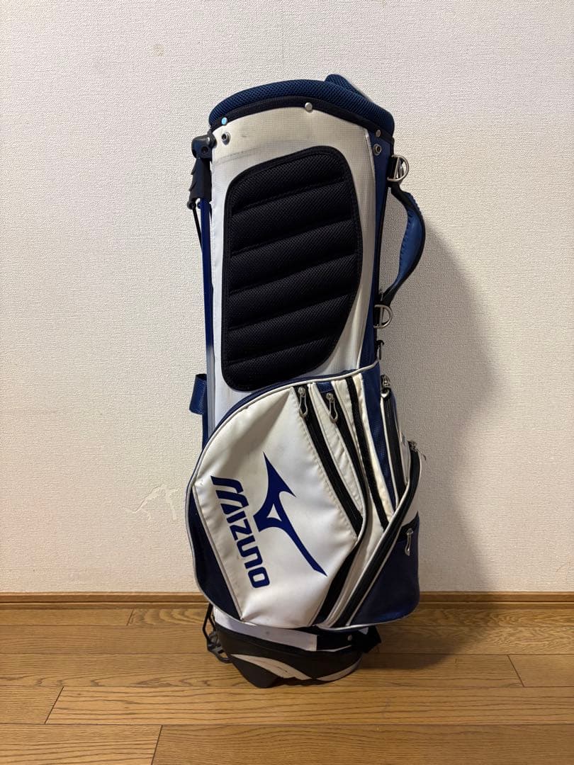 MIZUNO キャディバッグ & クラブスタンド 2個セット