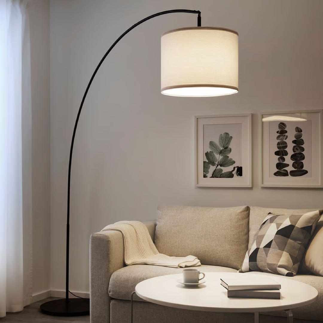 アーチ型フロアスタンド ikea skaftet lergryn