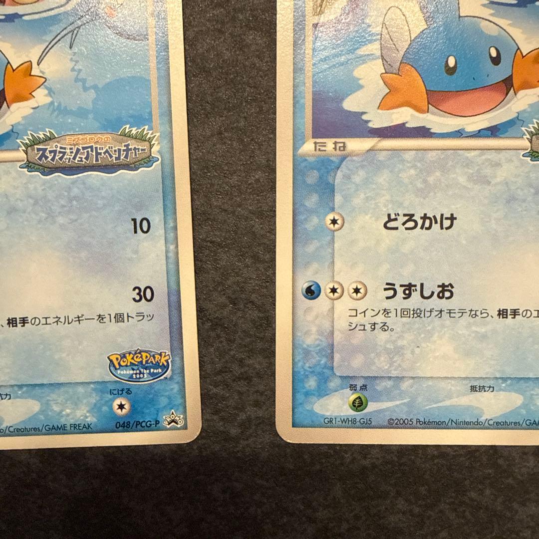 ポケモンカード ポケパークのミズゴロウ 048/PCG-P ２枚