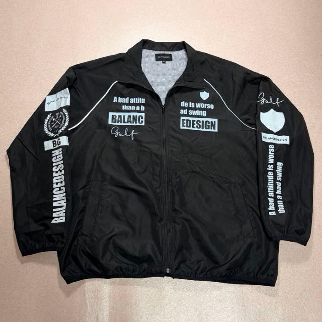 美品 BALANCEDESIGN GOLF Wear Nylon Jacket