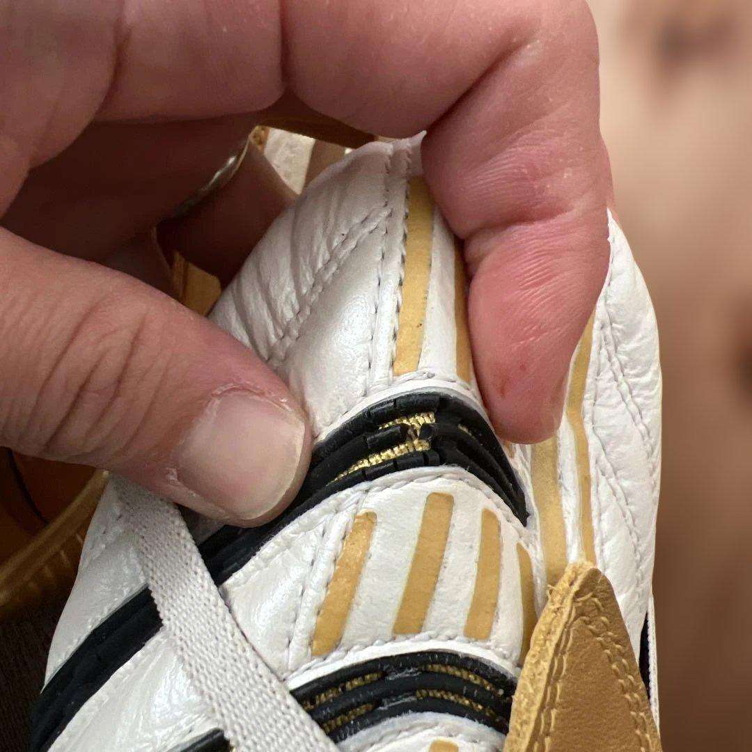 adidas プレデターアブソリュートFG ホワイト/ゴールド　25.5