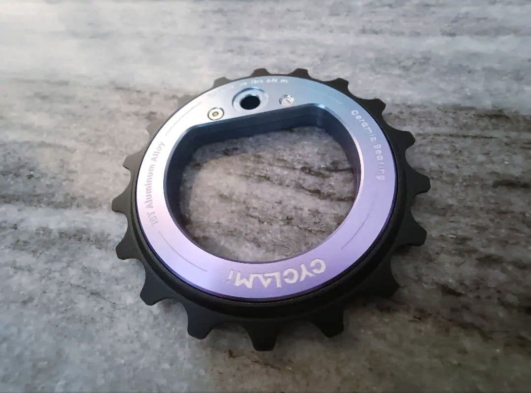 超軽量 セラミックプーリー 18T 偏心設計 Shimano/SRAM ①