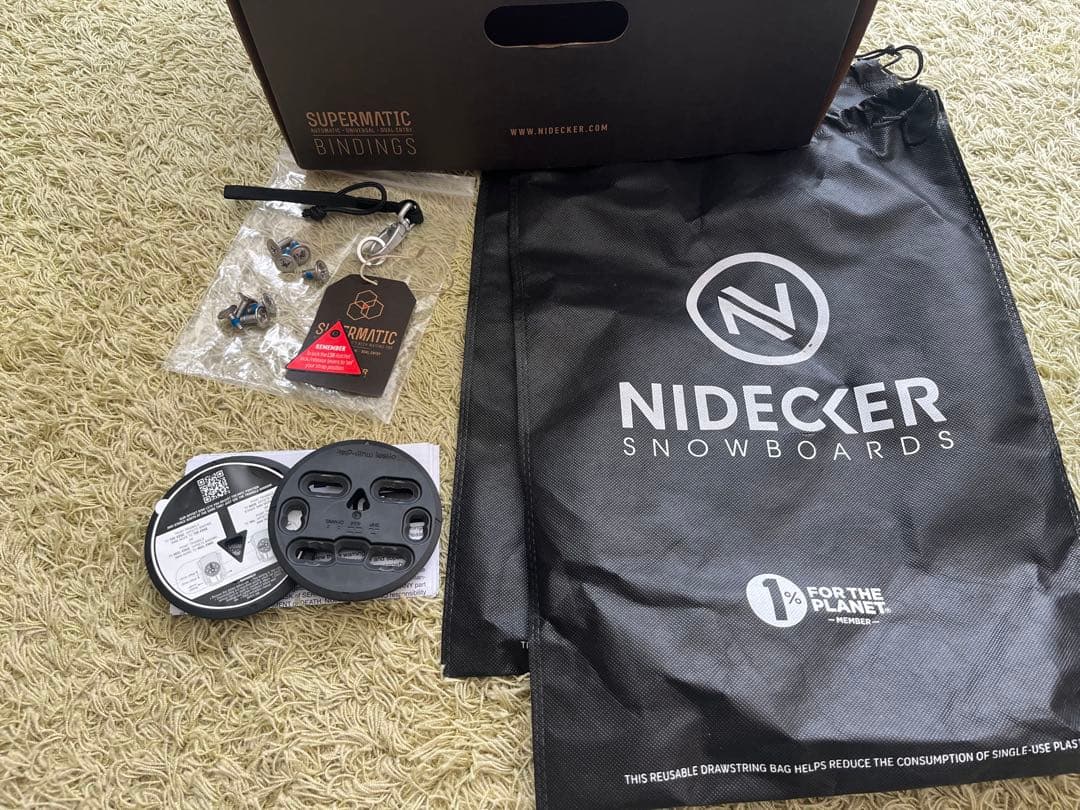 Nidecker Supermatic ビンディング オリーブグリーン