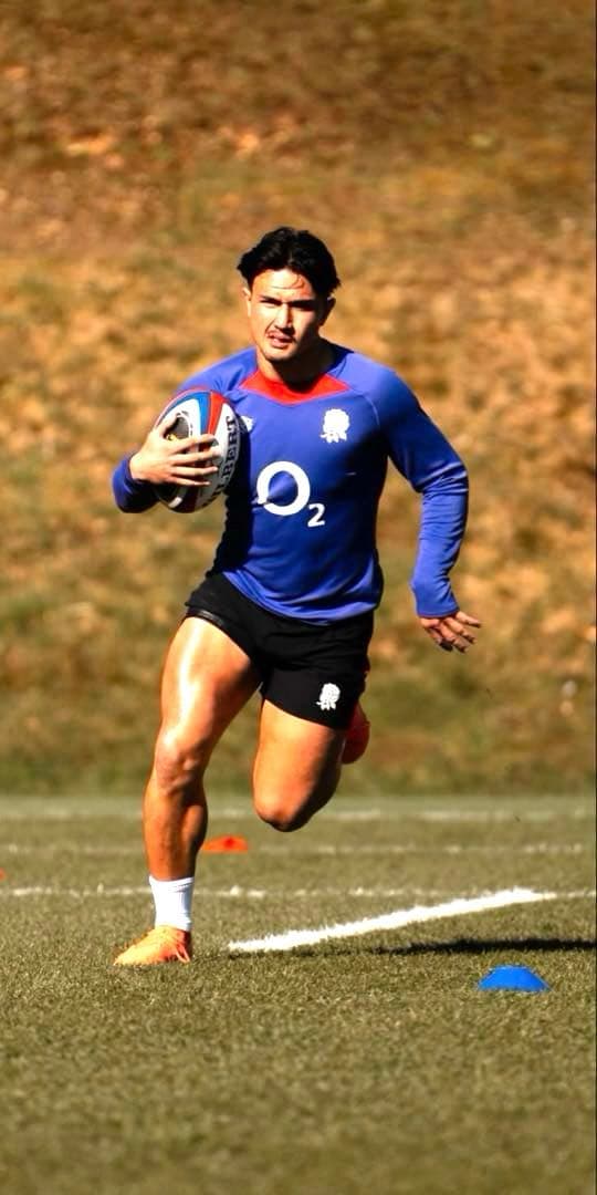 イングランド代表 ラグビー　パープル ウォームアップウェア
