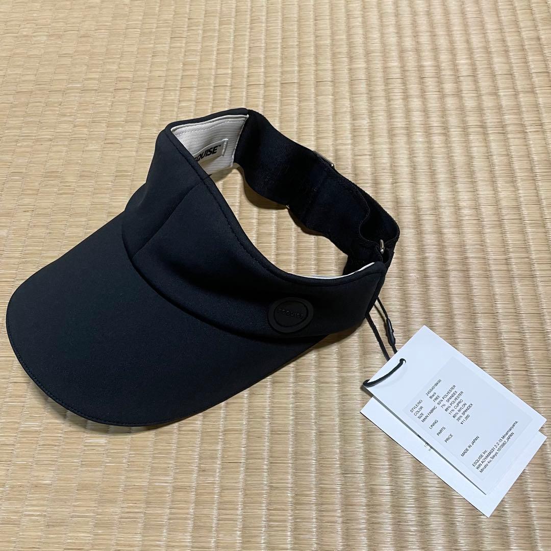 【新品未使用】ESQUISEGOLF エスキースゴルフ サンバイザー