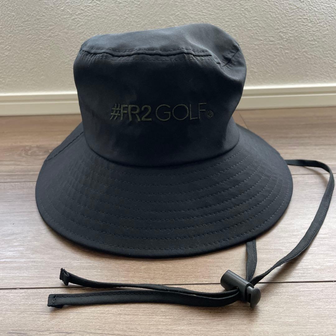 新品★ FR2GOLF エフアールツー ゴルフ ハット ブラック FR2 帽子