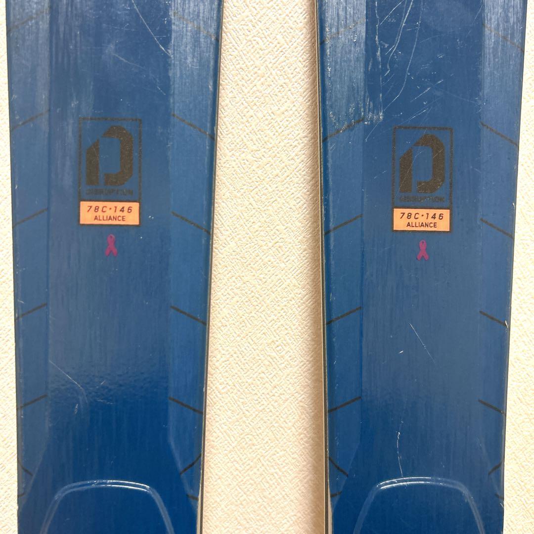 K2 DISRUPTION スキー 146cm MARKERビンディング