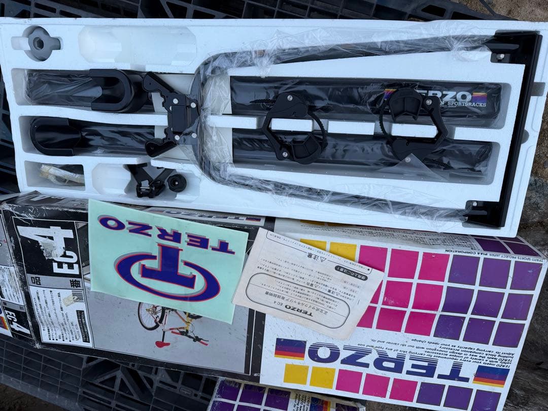未使用品？　サイクルキャリア　ルーフキャリア　自転車運搬