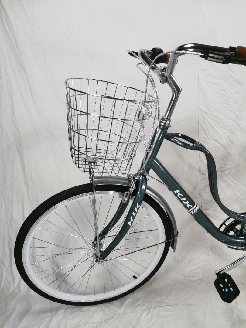 在庫処分超お得 新品KF24 自転車 シティサイクル シマノ製7段9