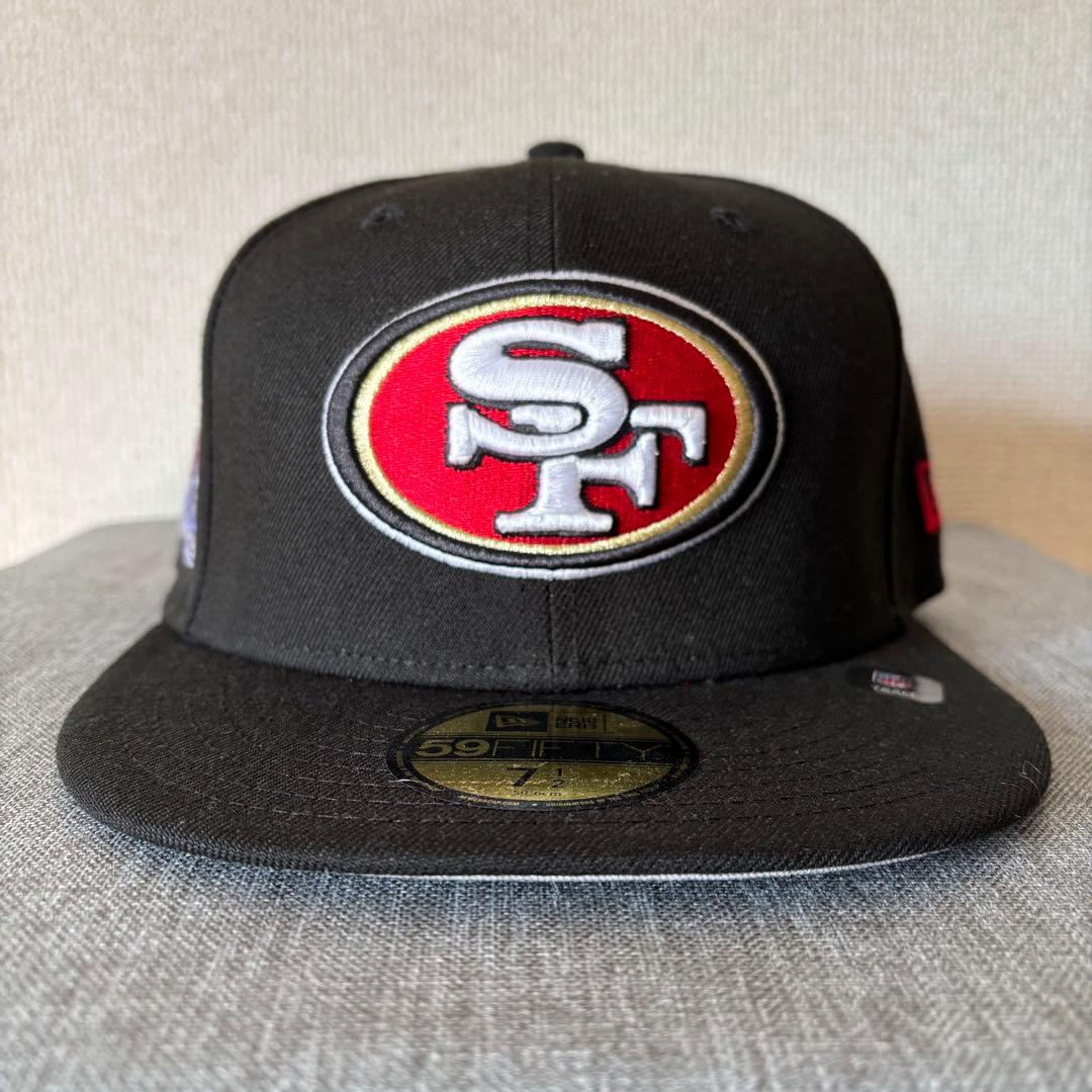 【海外限定】ニューエラ 59FIFTY サンフランシスコ49ers ブラック