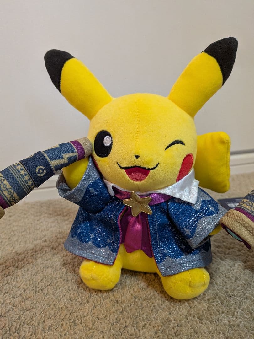 ポケモン天文台 ほしぞらピカチュウ ぬいぐるみ２個セット