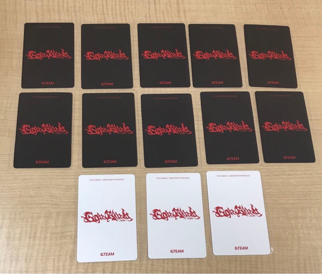 ❶ &TEAM ハルア 月狼 トレカ 71枚 まとめ売り