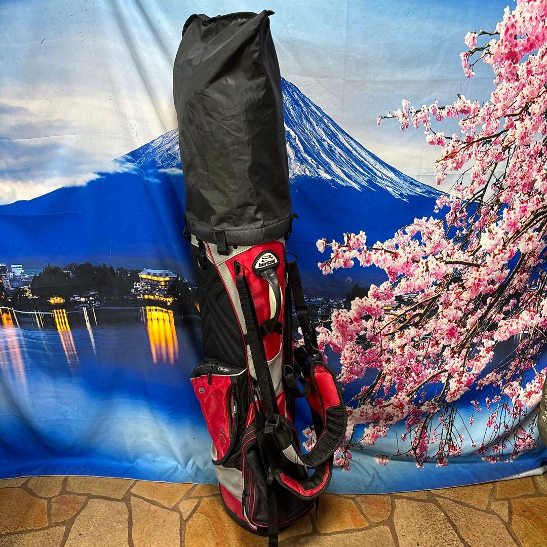 寶-1177 burton バートン スタンド式 キャディバッグ 軽量