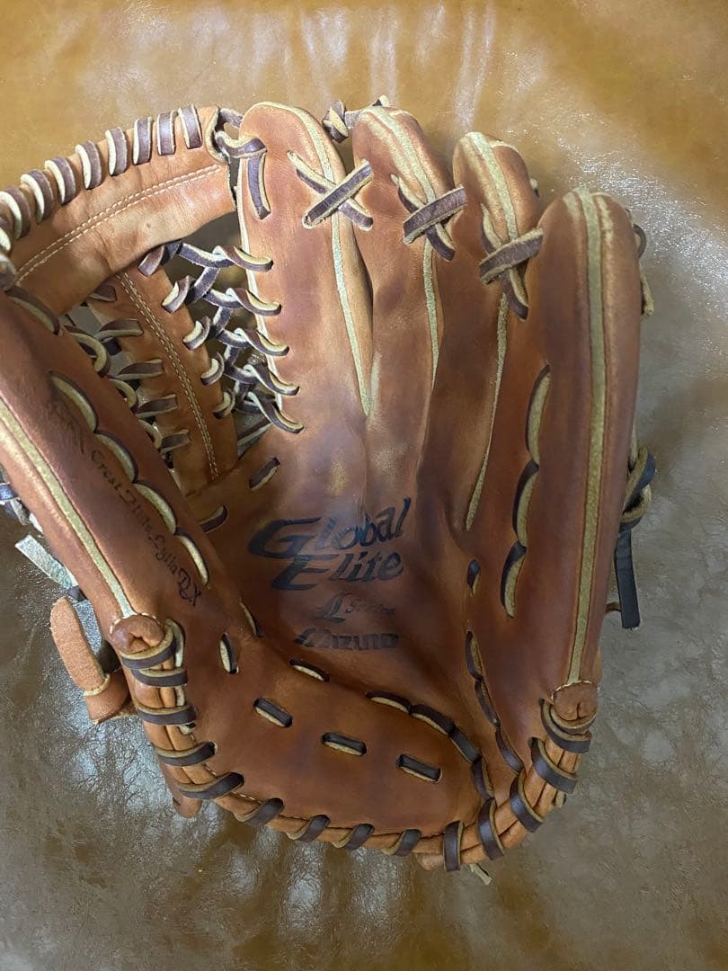ミズノ　グローバルエリート　軟式　内野手　グローブ