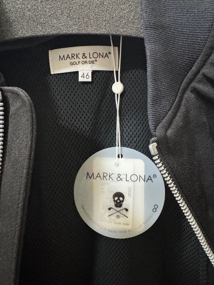 【新品未使用】MARK&LONA ベスト46サイズ ブラック