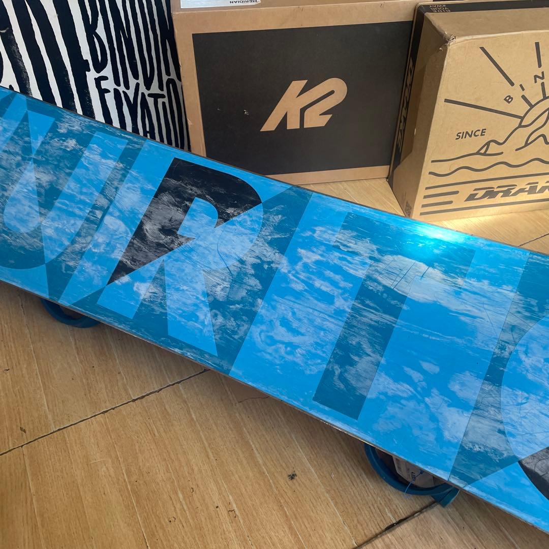 BURTON　バートンスノーボードセット　CLASH155㎝　バインディング付