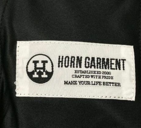 HORN GARMENT ブラックパンツ