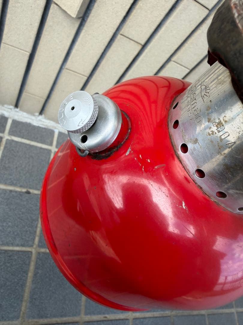 コールマン　200a パテペン　燃料確認済み